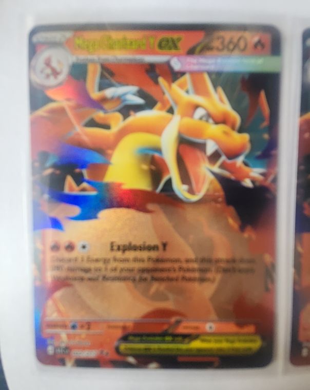 2016 Pokémon Mega Charizard Y EX 030 — front