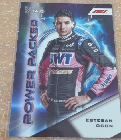 2024 Topps Paddock Pass Formula 1 #PP-9 Esteban Ocon — front