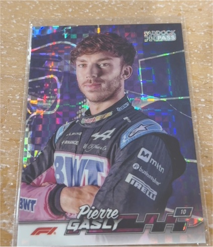 2024 Topps Paddock Pass Formula 1 #10 Pierre Gasly — front
