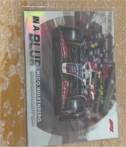 2024 Topps Paddock Pass Formula 1 #BL-15 Nico Hulkenberg In A Blur — front