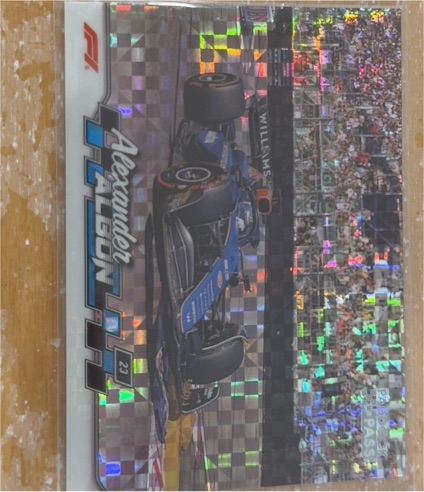 2024 Topps Paddock Pass #49 Alexander Albon — front
