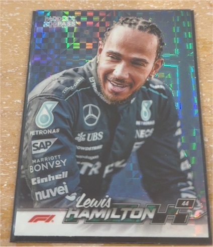2024 Topps Paddock Pass #6 Lewis Hamilton — front
