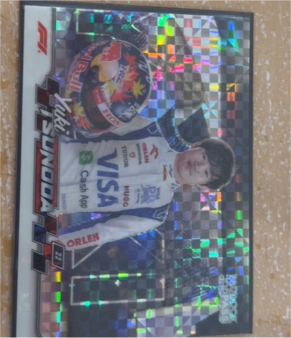 2024 Topps Paddock Pass Formula 1 #67 Yuki Tsunoda — front