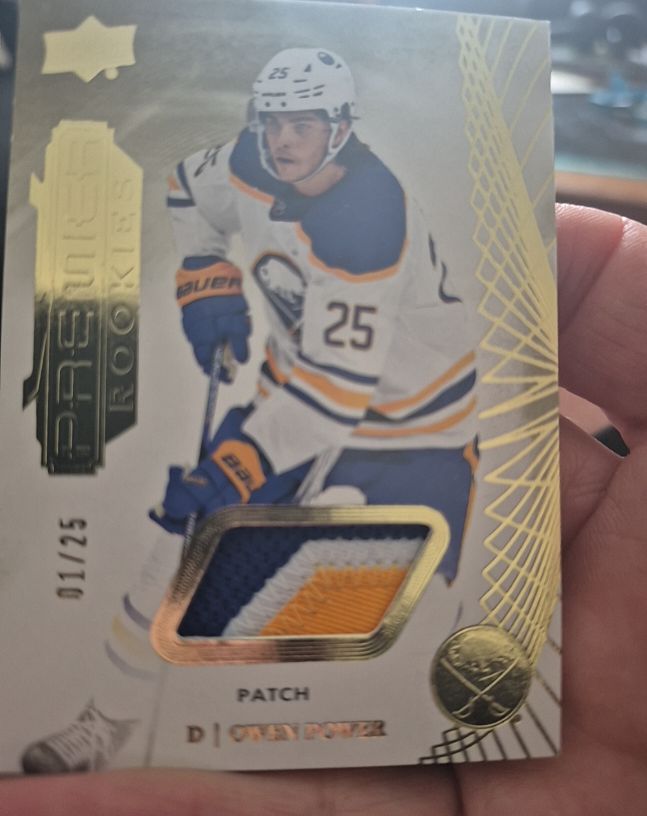 2022-23 Upper Deck Premier #111 Owen Power — front