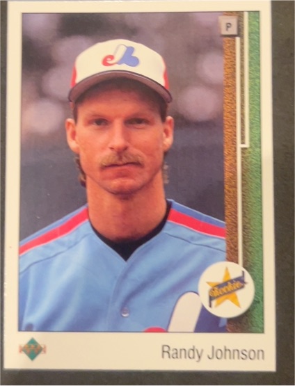 1989 Upper Deck #25 Randy Johnson — front