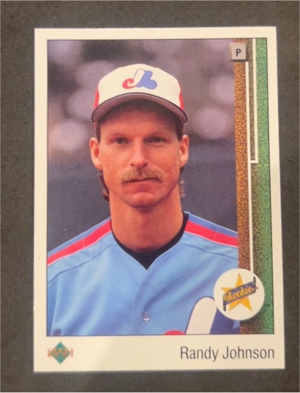 1989 Upper Deck #25 Randy Johnson — front