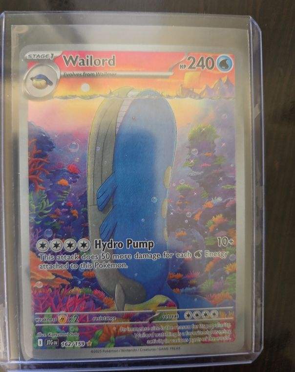 2023 Pokémon SV09 Journey Together #162 Wailord — front