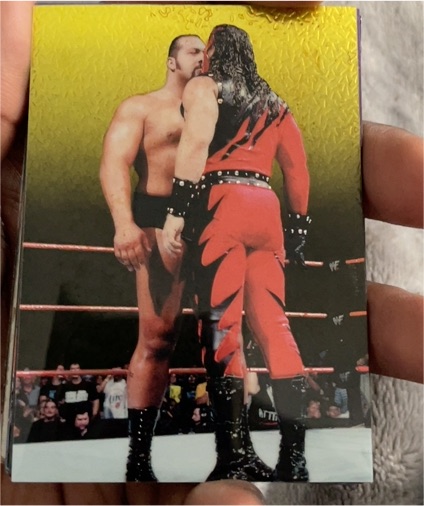 1999 Comic Images WWF SmackDown Chromium #82 Kane Big Show — front