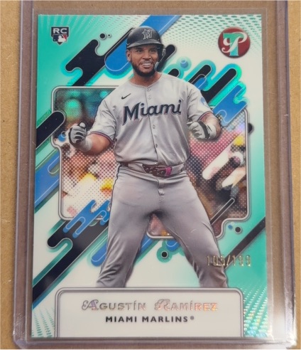 2025 Topps Pristine #122 Agustin Ramirez — front