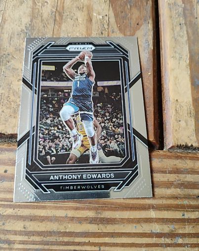 2022-23 Panini Prizm #56 Anthony Edwards — front