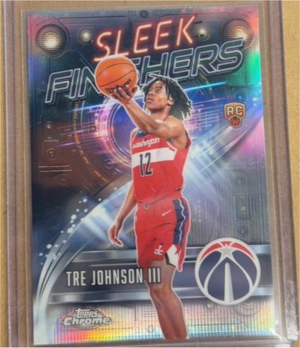 2025-26 Topps Chrome #SF-26 Tre Johnson III — front
