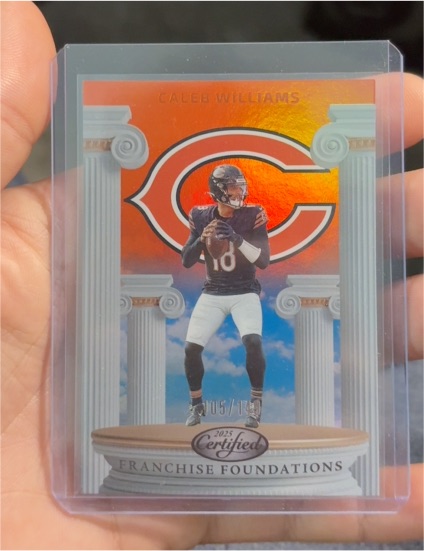 2025 Panini Certified Franchise Foundations #FFO-CWS Caleb Williams — front
