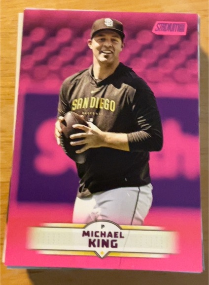 2025 Topps Stadium Club #128 Michael King — front