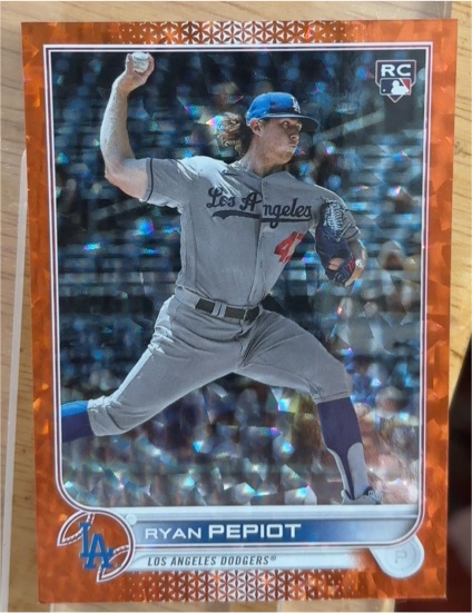 2022 Topps Update #US109 Ryan Pepiot — front