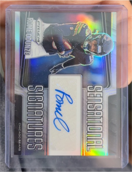 2025 Panini Prizm Sensational Signatures #SEN-ROE Rome Odunze — front