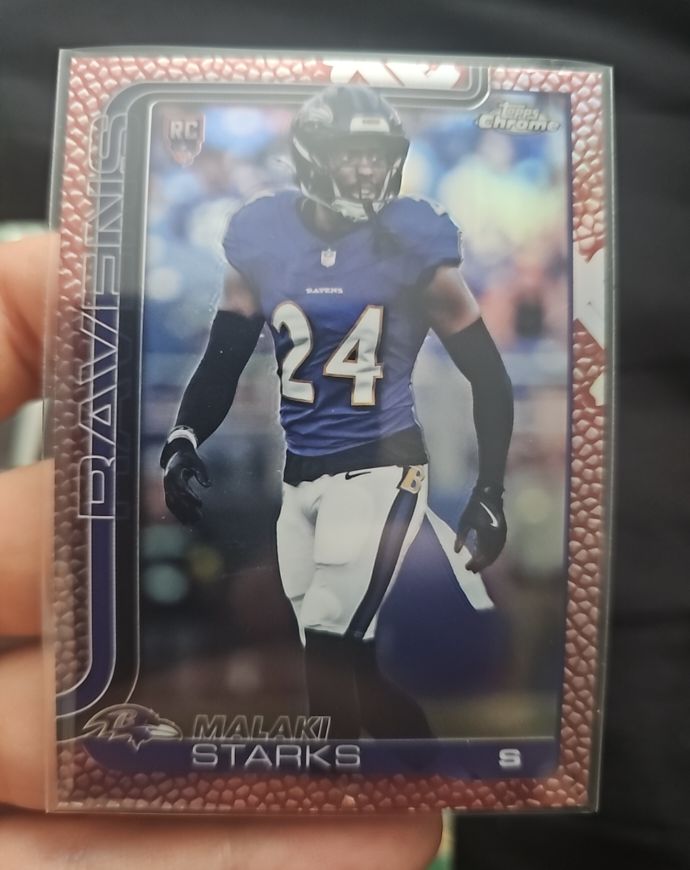 2025 Topps Chrome #347 Malaki Starks — front