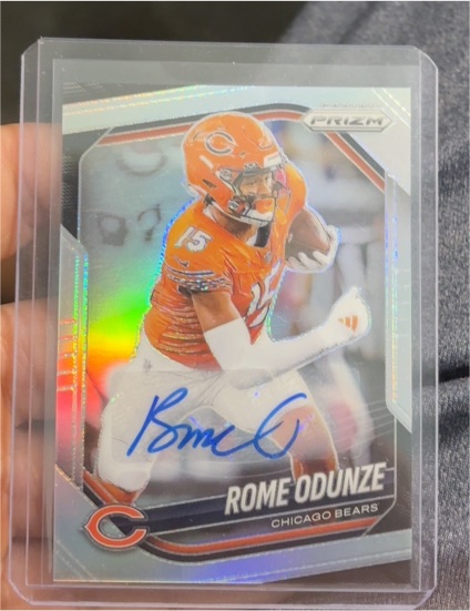 2025 Panini Prizm #8 Rome Odunze — front