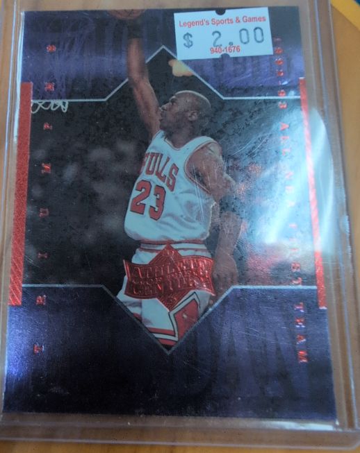 1999 Upper Deck Athlete of the Century #81 Michael Jordan — front