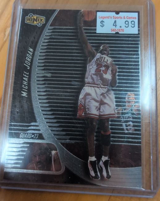 1998-99 Upper Deck Ionix #5 Michael Jordan — front