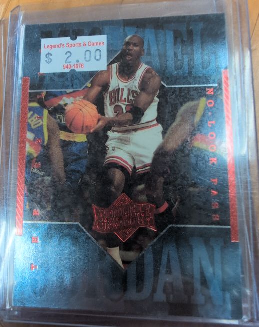 1999 Upper Deck Athlete of the Century #22 Michael Jordan — front