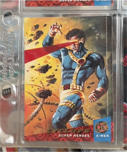 1994 Fleer Ultra Marvel X-Men #1 Cyclops — front