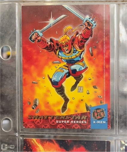 1994 Fleer Ultra X-Men #22 Shatterstar — front