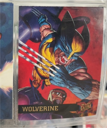 1995 Fleer Ultra #52 Wolverine — front