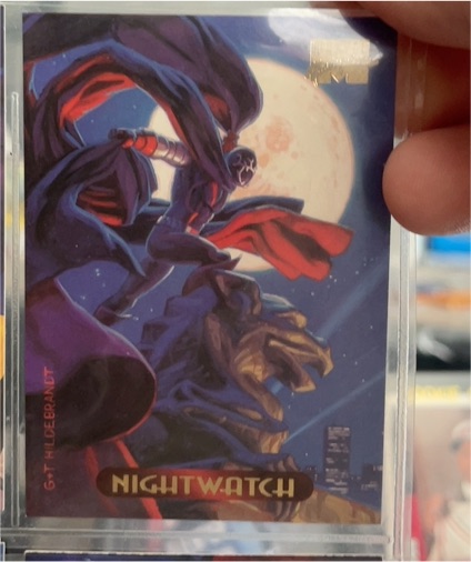 1994 Fleer Marvel Masterpieces #85 Nightwatch — front