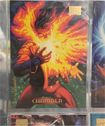 1994 Fleer Marvel Masterpieces #23 Chamber — front