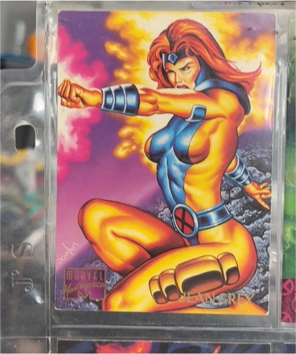 1995 Marvel Masterpieces #57 Jean Grey — front