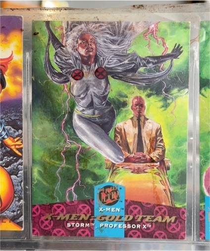 1994 Fleer Ultra X-Men #110 Storm Professor X — front