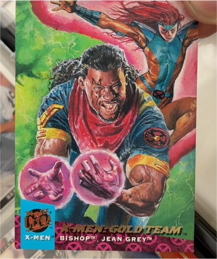 1994 Fleer Ultra X-Men #111 Bishop, Jean Grey — front