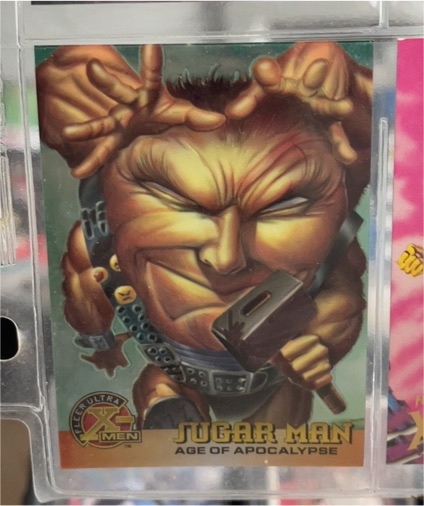 1995 Fleer Ultra X-Men #41 Sugar Man — front