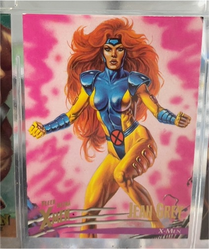 1994 Fleer Marvel Masterpieces #45 Jean Grey — front