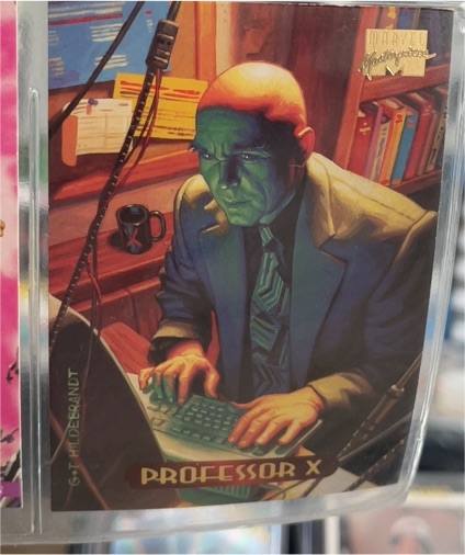 1994 Fleer Marvel Masterpieces #90 Professor X — front