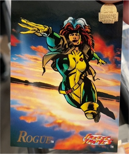 1994 Fleer Marvel Universe #7 Rogue Freeze Frames — front
