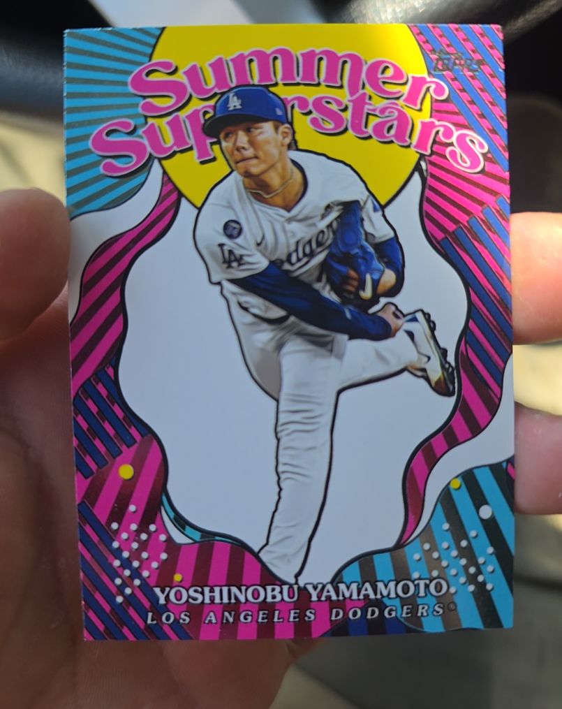 2025 Topps Series 2 #SS-33 Yoshinobu Yamamoto — front