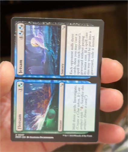 2023 MTG Murders at Karlov Manor #247 Flotsam // Jetsam — front