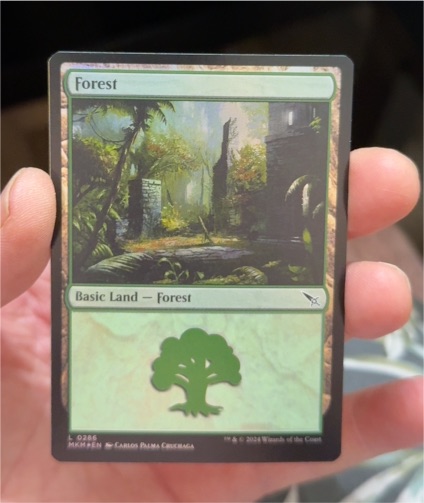 2021 Magic: The Gathering #0286 Forest — front