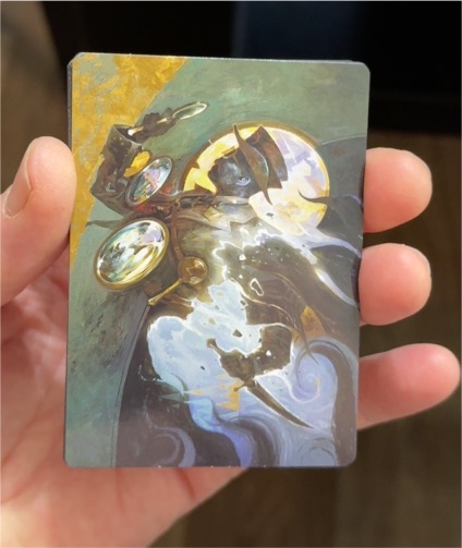 Art Series: FINAL FANTASY #26 Shadow, Mysterious Assassin Art Card — front