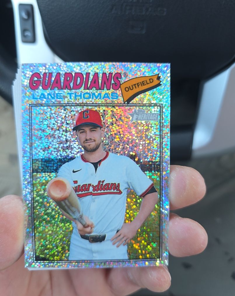 2026 Topps Heritage #285 Lane Thomas — front