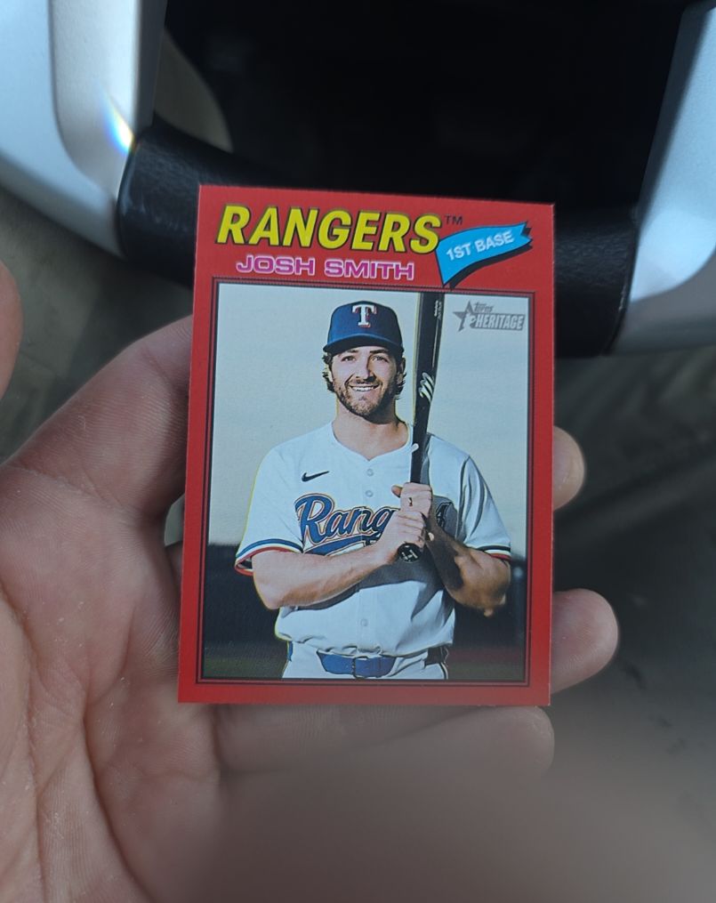 2026 Topps Heritage #301 Josh Smith — front
