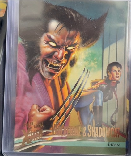 1996 Fleer Ultra X-Men #36 Wolverine & Shadowcat — front