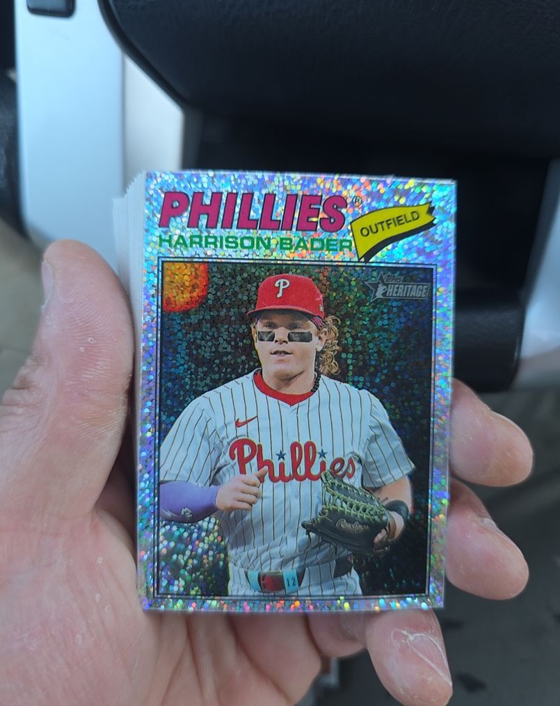2026 Topps Heritage #357 Harrison Bader — front