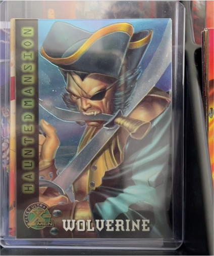 1995 Fleer Ultra X-Men #99 Wolverine Haunted Mansion — front