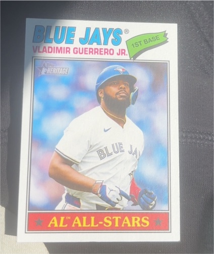 2026 Topps Heritage #46 Vladimir Guerrero Jr. — front