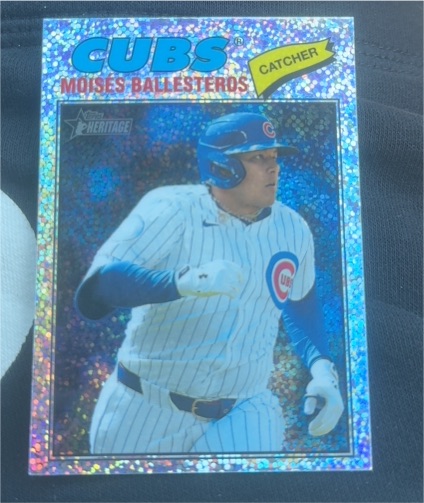 2026 Topps Heritage #247 Moises Ballesteros — front