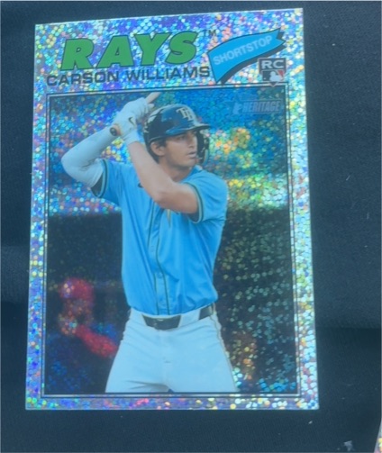 2026 Topps Heritage #161 Carson Williams — front