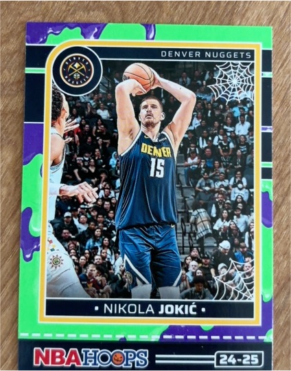2024-25 Panini NBA Haunted Hoops #71 Nikola Jokic — front