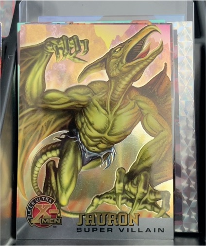 1995 Fleer Ultra X-Men Chromium #74 Sauron — front